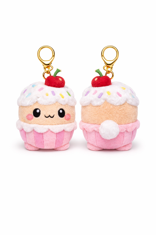 Cherry Cupcake Cutie | Common Plush Keychain