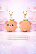 Peachy Pup | Common Plush Keychain