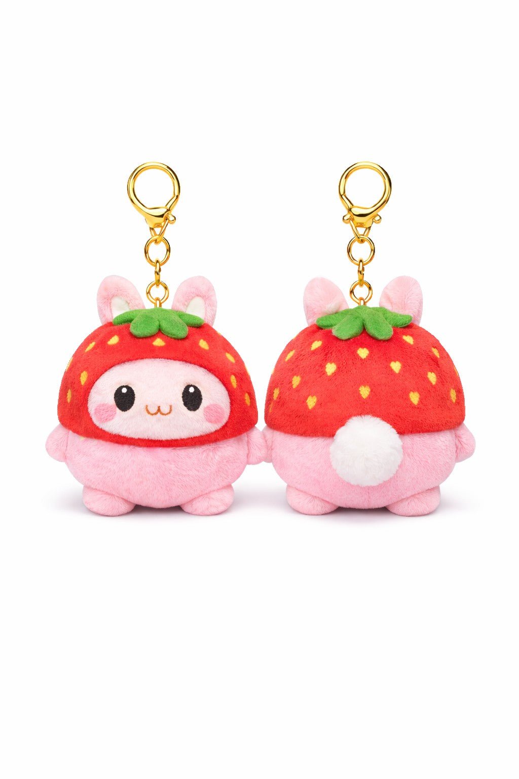 Strawberry Bunbun | Common Plush Keychain