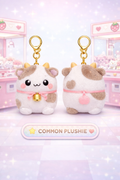 Mochi Moo | Common Plush Keychain