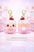 Cherry Cupcake Cutie | Common Plush Keychain