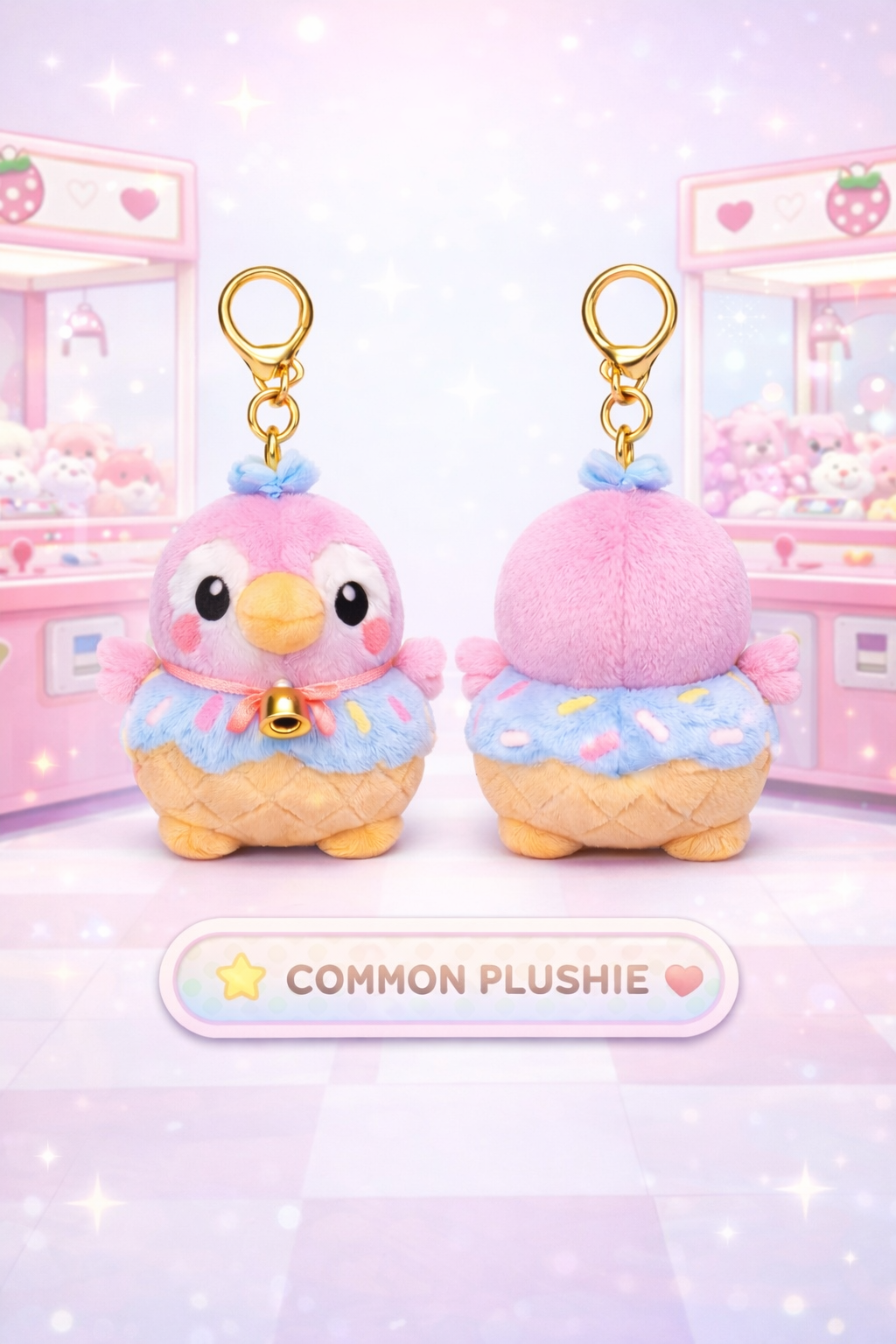Sprinkle Chirp | Common Plush Keychain