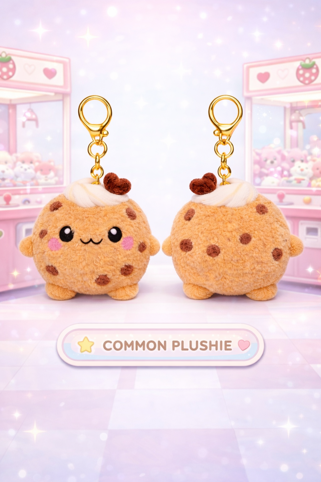 Cookie Puff | Common Plush Keychain